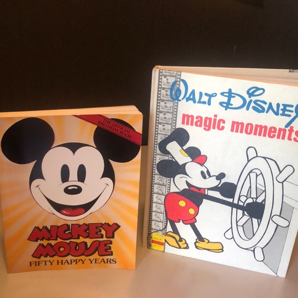 Disney Accessories - Vintage Mickey Mouse collectbooks. Found in Gramma’s. She was an illustrator.